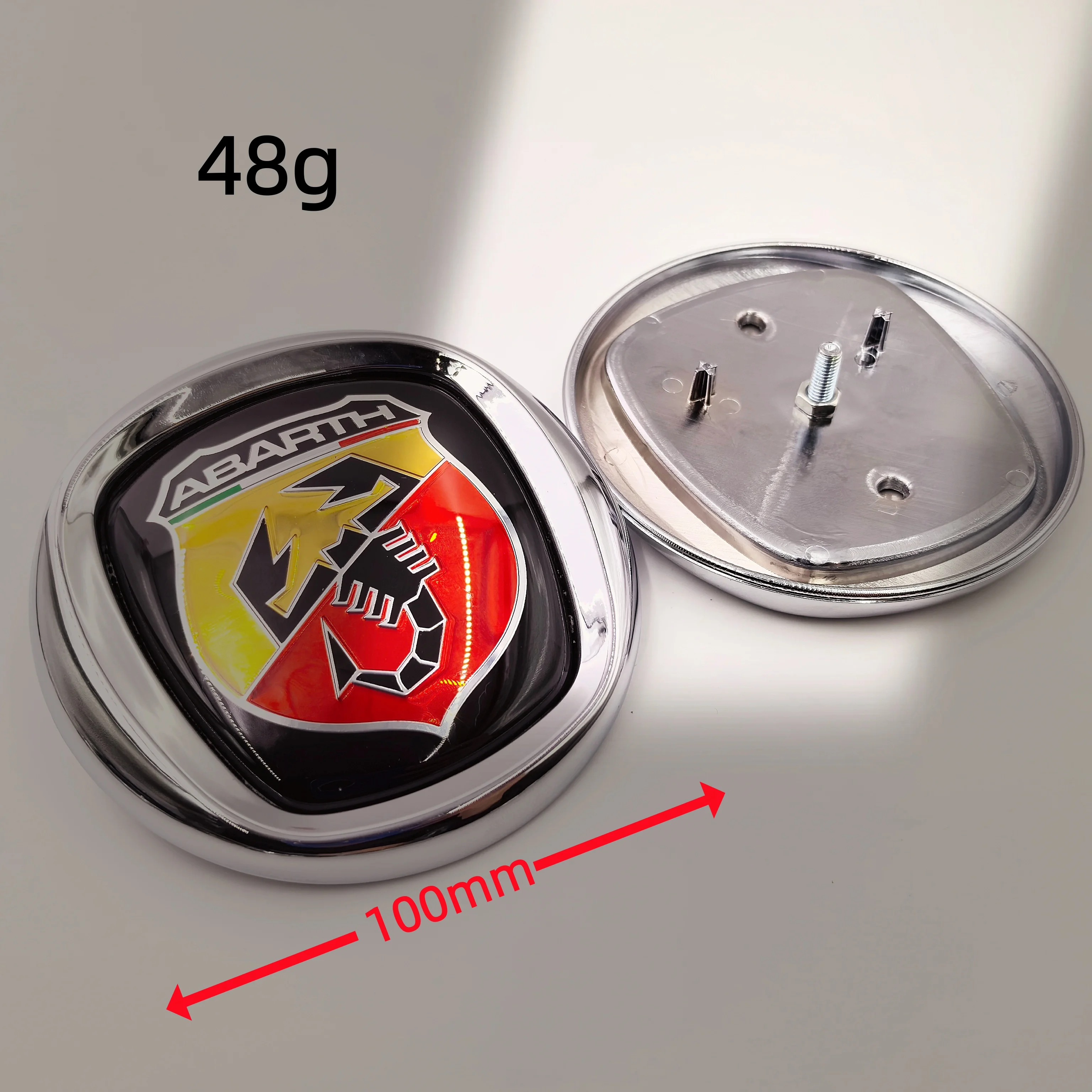 Fiat 500 Abarth 85/90/95/100/120MM Auto-Emblem-Aufkleber für Motorhaube & Kofferraum, Auto-Abzeichen für Motorhaube und Kofferraum – Detail 18