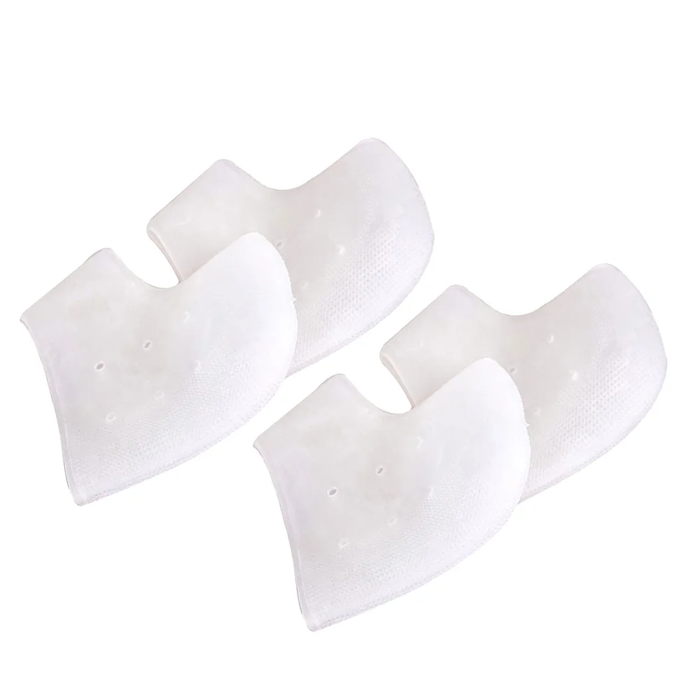 

5Pairs Silicone Heel Socks Ankle Protective Cover Anti-Cracking Foot Care for Running Walking Standing Heel Socks