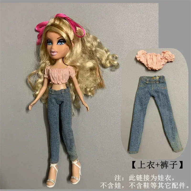 30cm Monstering High Doll for Bratzes doll Dressing Soft Casual Wear Handmade Clothes Outfit Doll Clothing Girl Toys