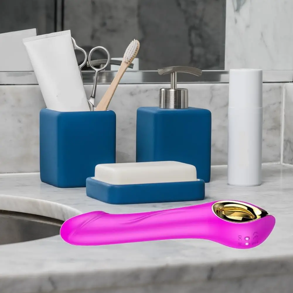 سيليكون G بقعة هزاز واقعية تهتز دسار للنساء ، الجنس لعب الكبار للزوجين البظر المهبل الشرج محفز 10 Powe #6