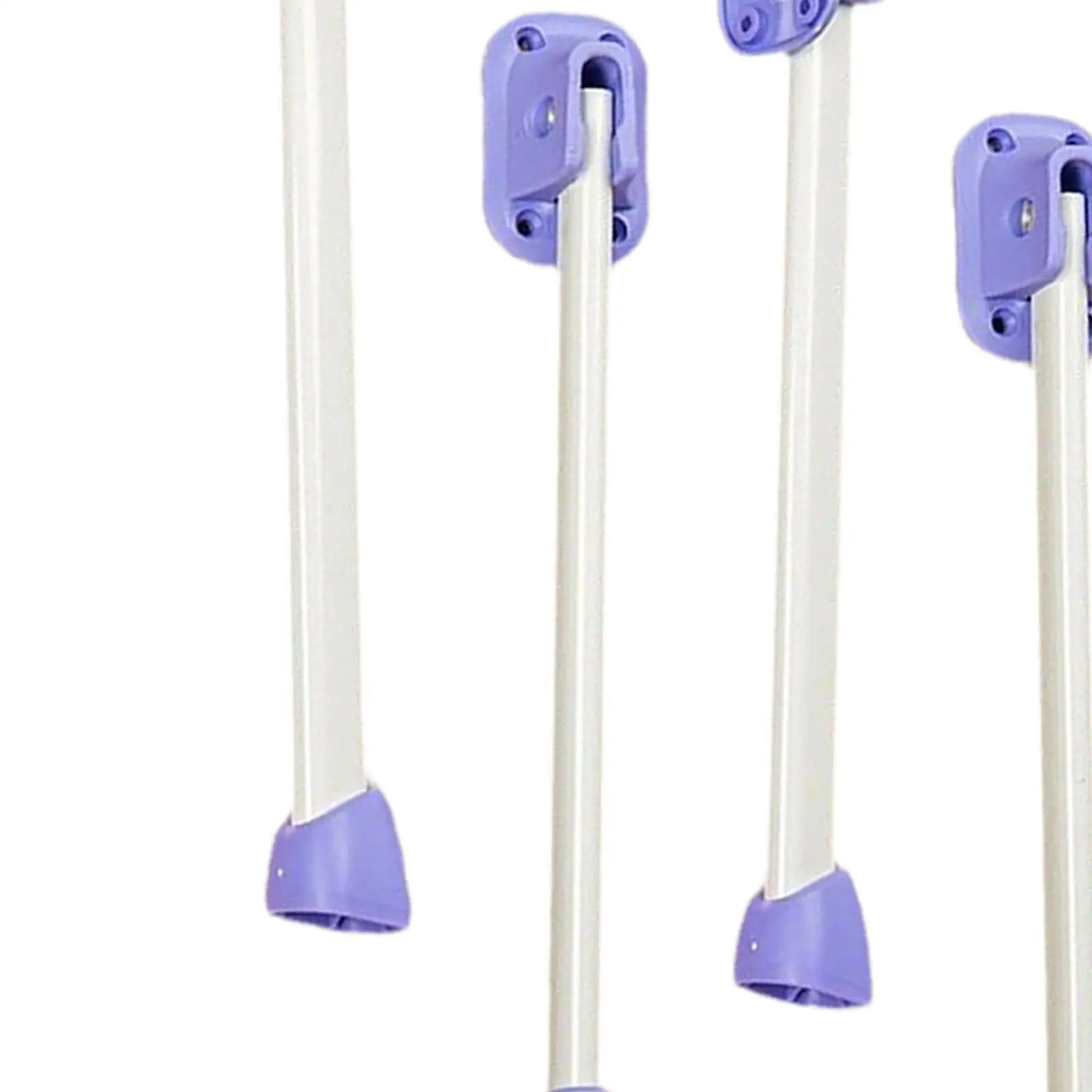 4 Pieces Folding Table Legs Sturdy Stable Easy to Install Dining Table Legs for Laptop Desk Office Night Stands Camping Bench