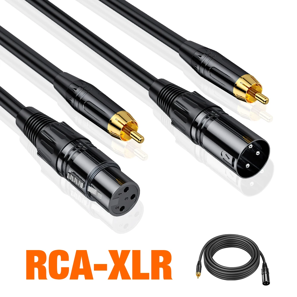 xlr-female-male-to-rca-male-radio-cable-3pin-xlr-male-to-single-phono-rca-coaxial-shield-cable-gold-plated-05m-1m-3m-5m-10m-15m