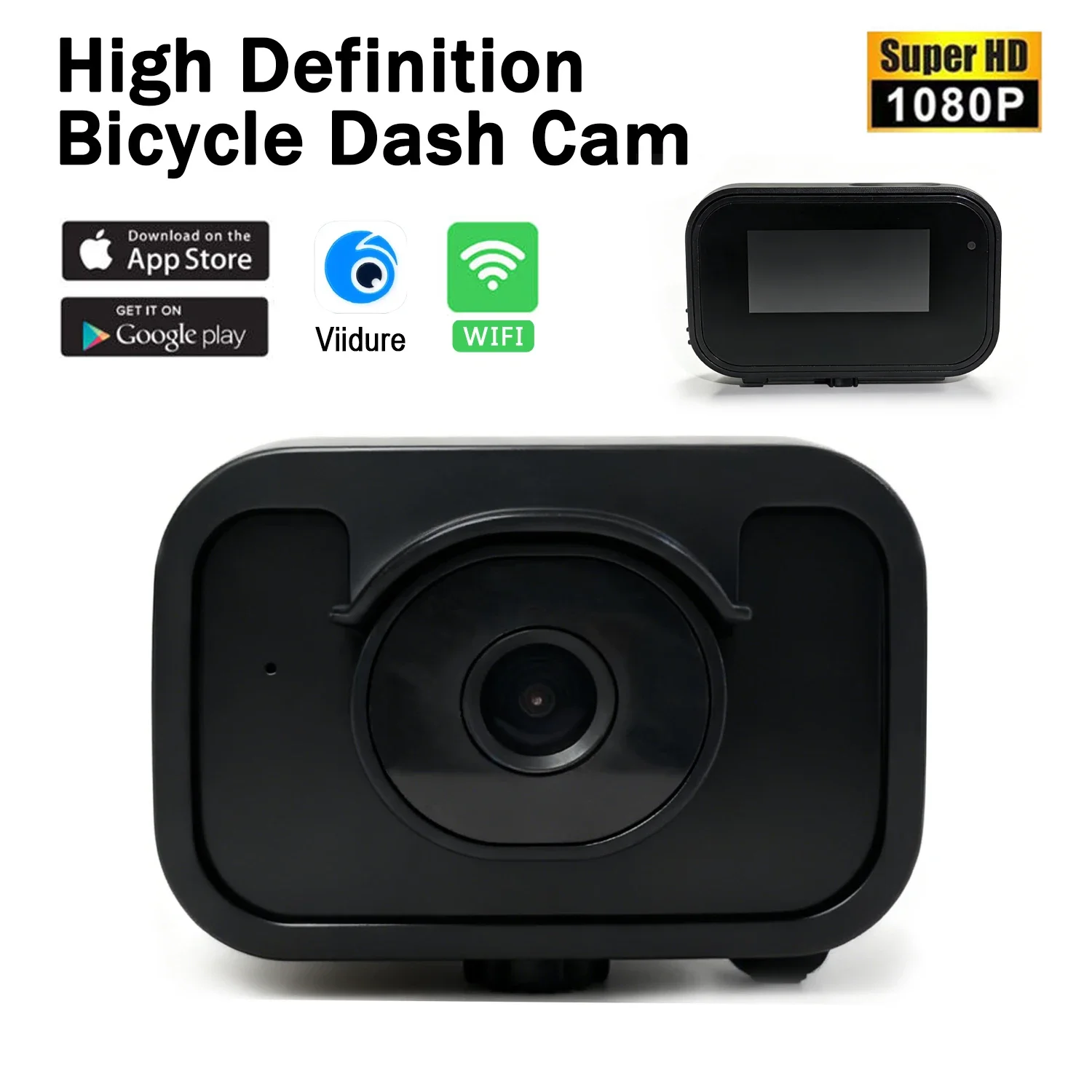 

HD 1080p Action Camera Outdoor Waterproof Anti-shake Multi-Function Wi-Fi Cycling Recorder Mini Loop recording Motorcycle Cam