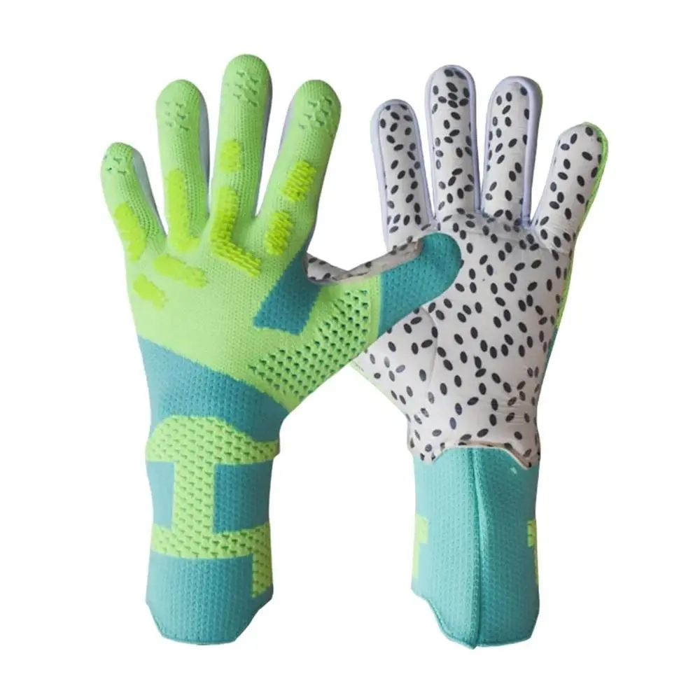 

1Pcs Thickened Latex Goalkeeper Gloves Anti-slip Breathable Goalie Gloves Finger Protection Wear-resistant