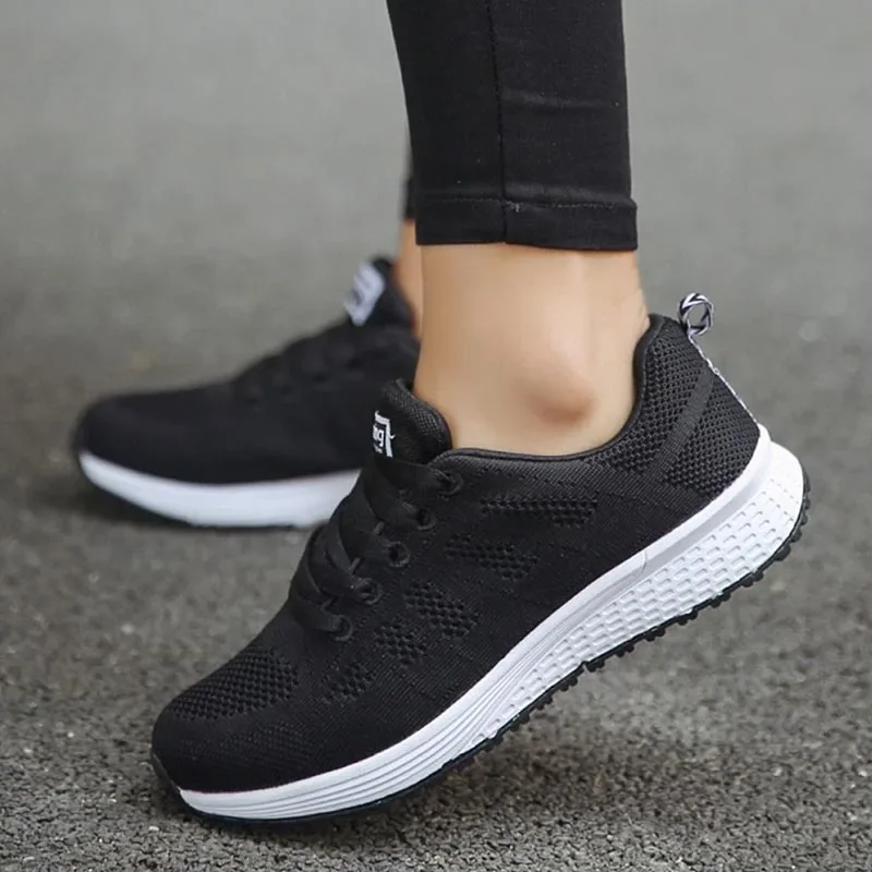 Yrzl Womens Sneakers Mode Lichtgewicht Comfortabele Mesh Ademende Sneakers Paar Sportschoenen Outdoor Tennisschoenen Voor Dames