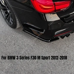 Rear Bumper Splitter Spoiler Corner Wrap for BMW 3 Series F30 F31 M Sport 2012-2018 MAXTON Style Body Kits Accessories Tuning