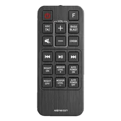 AKB74815371 For LG Remote Control Replacement, For LG SoundBar SJ3 SJ4 SJ4Y SK3D SK4D SL3D SLM3D SPJ4BW SPH4BW SPJ4B-W SPH4B-W