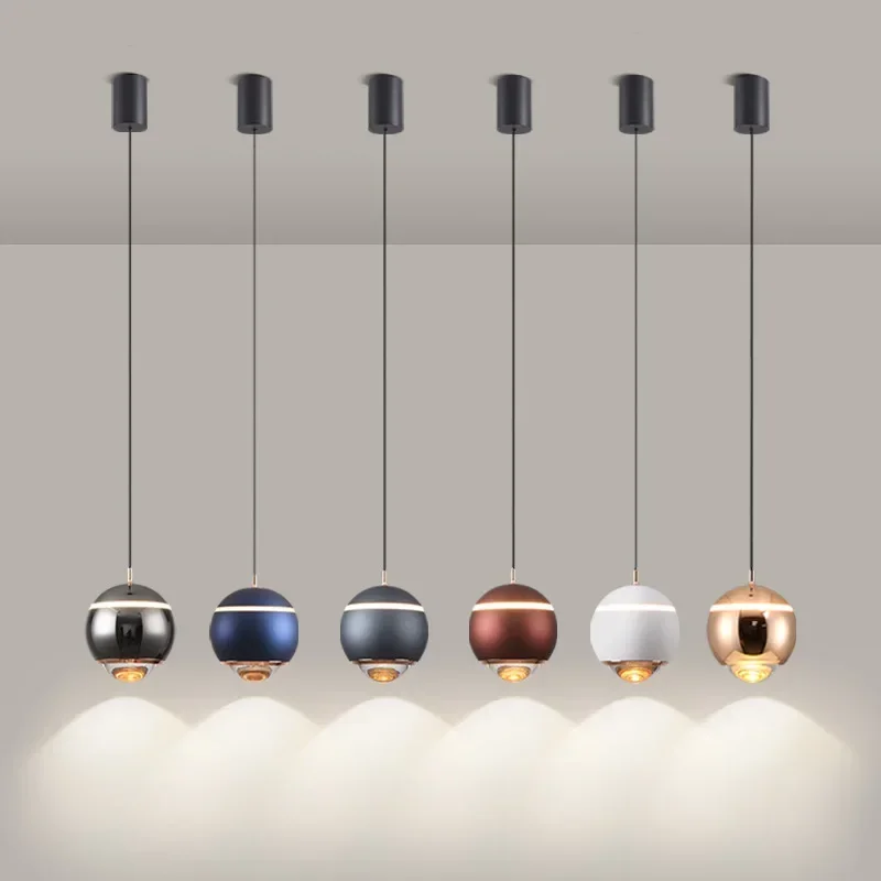 

Modern LED Pendant Lamp Luxury Bedside Chandeliers Lighting for Living room Dining room Kitchen Bar Resturant Pendant Light Led