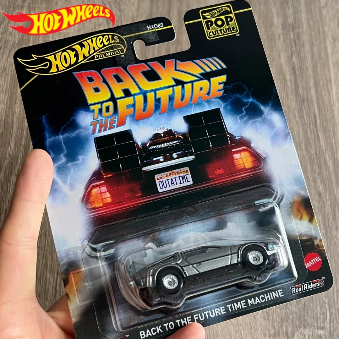 

Коллекционная модель автомобиля Hot Wheels Culture 1/64 «Назад в будущее» Mutt Cutts Van Corvette, серия Premium 2025, игрушка-подарок