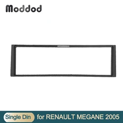 RENAULT Clio Modus Megane Scenic 싱글 1 Din 자동차 오디오 근막 스테레오 대시 키트, 피팅 설치, 얼굴 패널 프레임