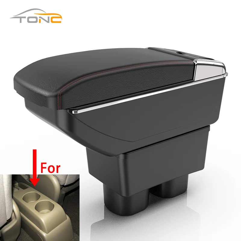 

For Nissan Tiida C11 Armrest For Nissan Sylphy Versa Tiida Latio Car Armrest box Interior Center Storage Box Car Accessories