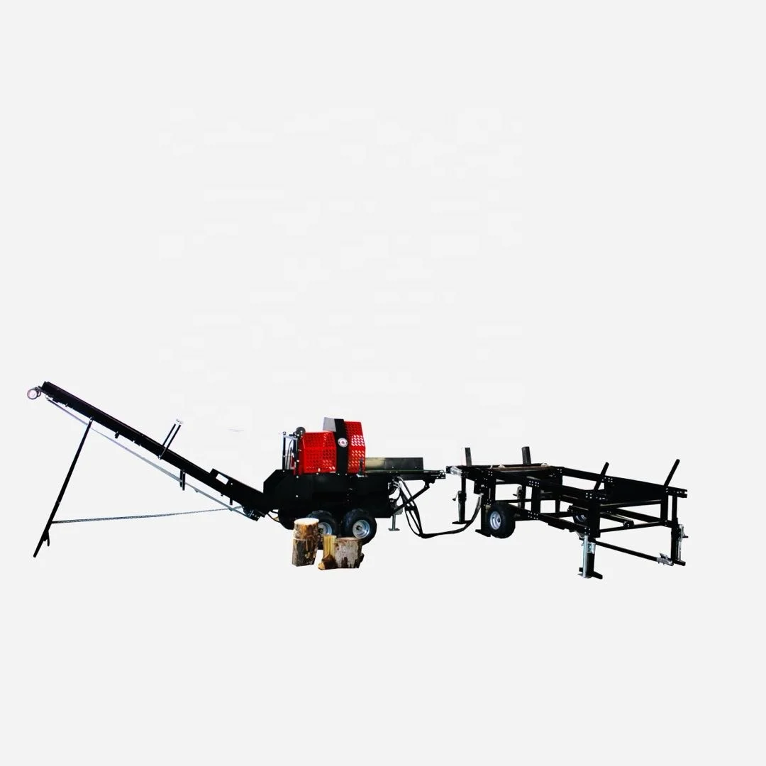 YG Hydraulic Firewood Processor Woodworking Machinery 30 ton Log Splitter