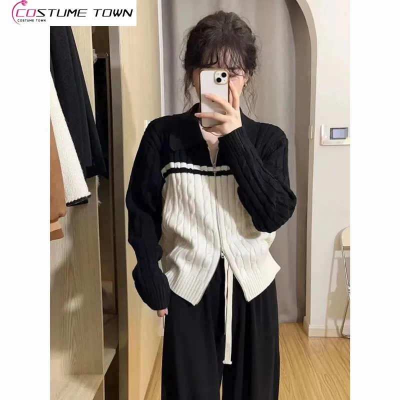 

Autumn and Winter Set 2023 New Fashion Knitted Top Casual Wide Leg Pants Two Piece Set Women's Fashion Trend