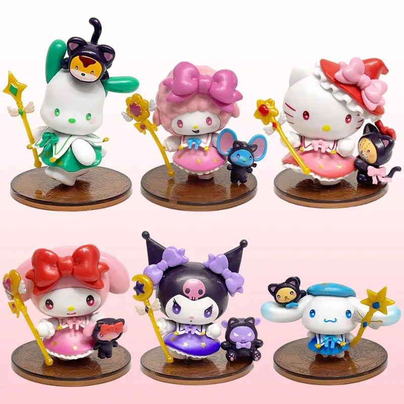 Sanrio Starry Night Party mago serie caja ciega Kulomie Linda figura periférica adorno muñeca