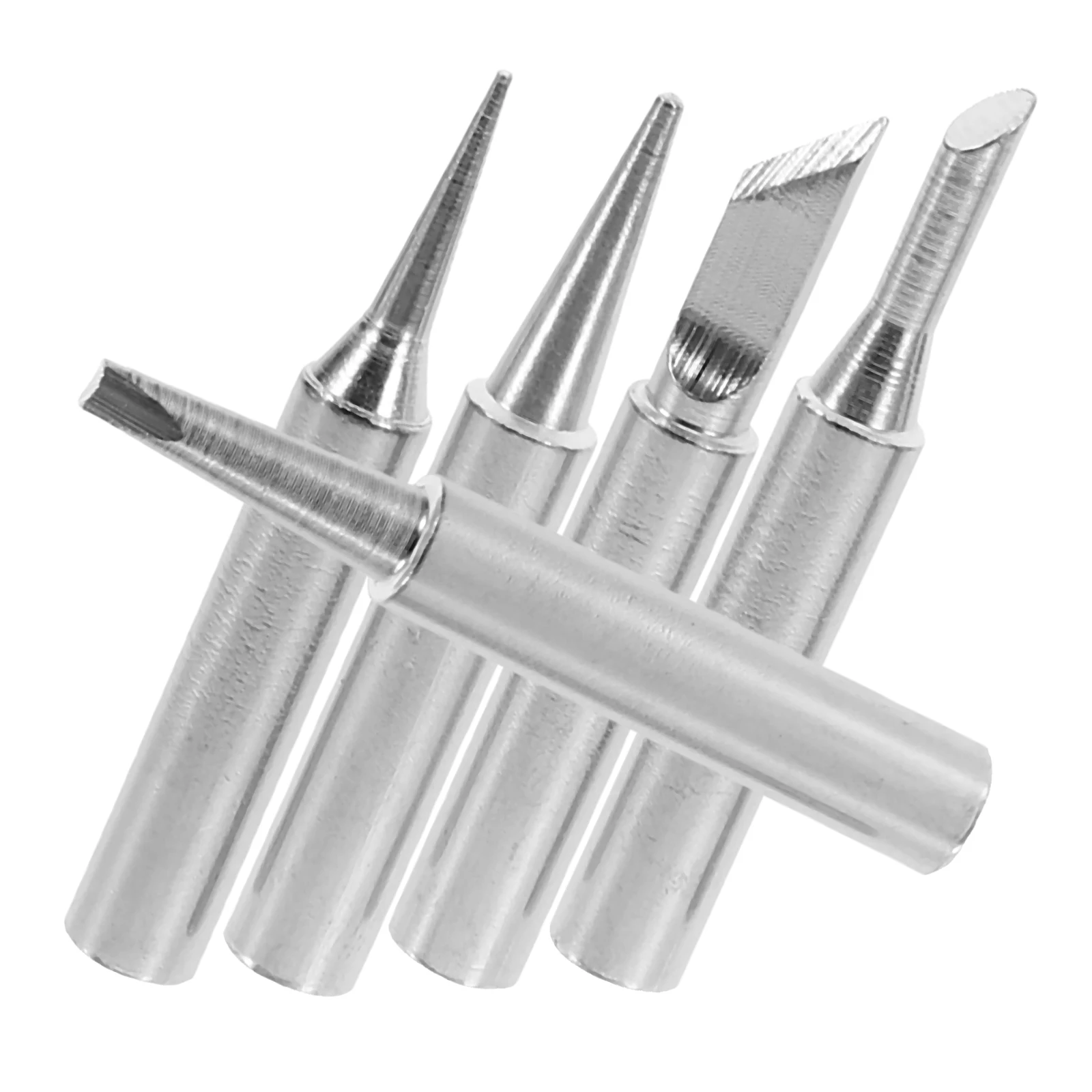 

5pcs Iron Station Tool Welding Accessories Solder Iron Tips For Station Tool Tips Soldering Bits Soldering Kit
