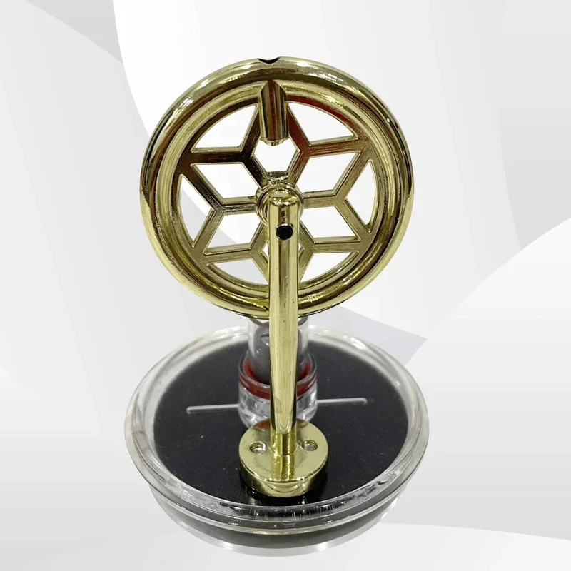 Modelo de motor Stirling, potencia de vapor de baja temperatura de Metal, adecuado para experimentos científicos, material didáctico, modelo DIY, juguete para regalo