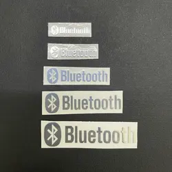 bluetooth metal sticker car central control display wireless bluetooth audio speaker headset mobile phone metal logo sticker