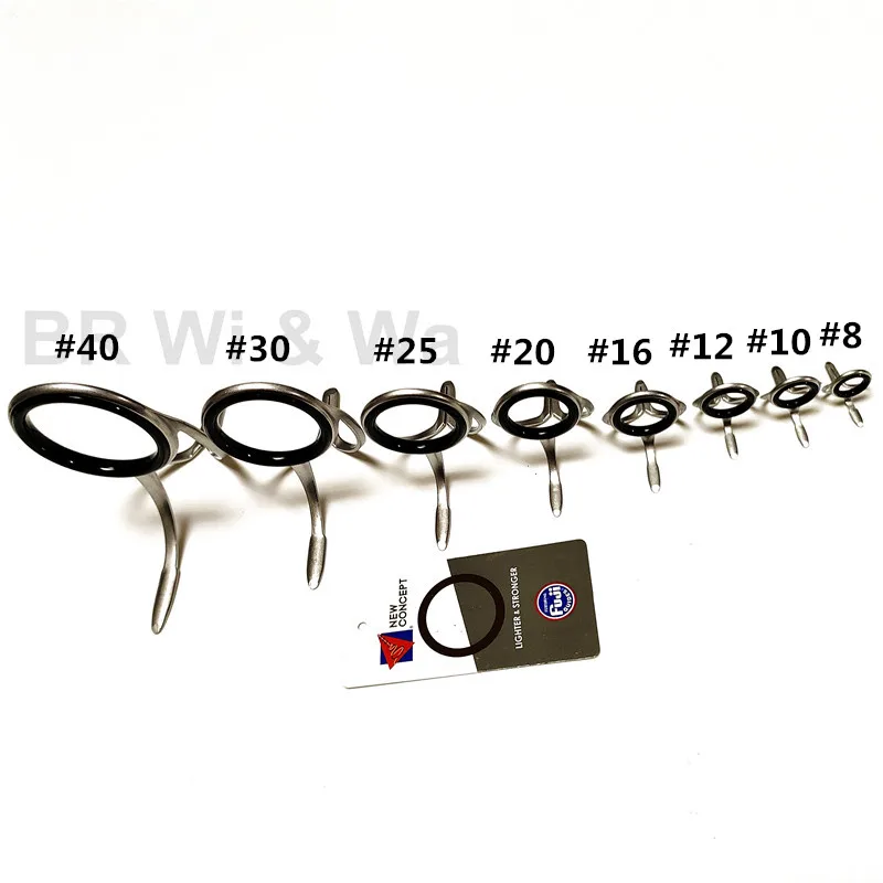BR Wi & Wa  FUJI Guide MN High Quality Guide Fishing Rod Repair DIY Guide Rod Building  1PCS