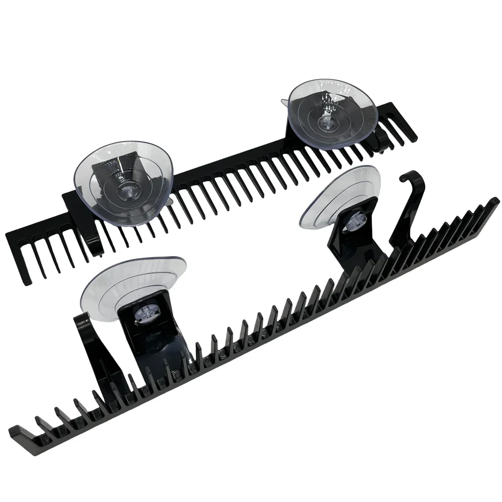 مجموعة واحدة من حامل وصلات الشعر، حامل وصلات الشعر المستعار، أداة تخزين الشعر خفيفة الوزن حامل شعر مستعار لصالون #6