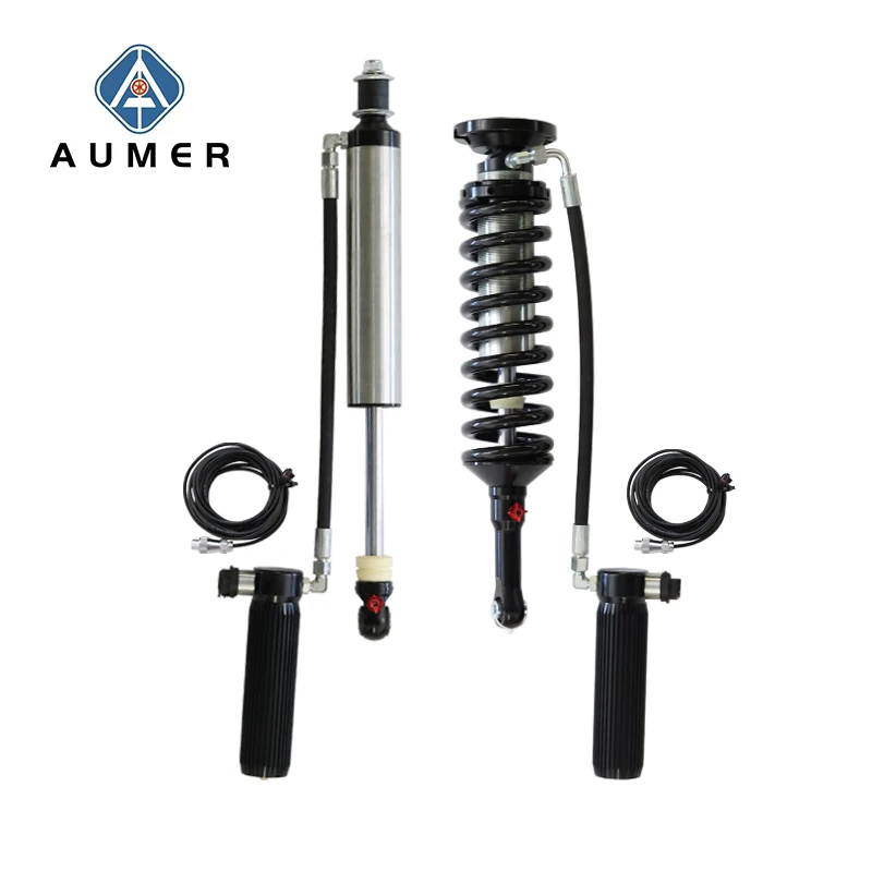 

Aumer Offroad Electronic Adjustable Shock Absorber Damping Force Remote Control 4x4 Off Road Suspension Kit for Fortuner