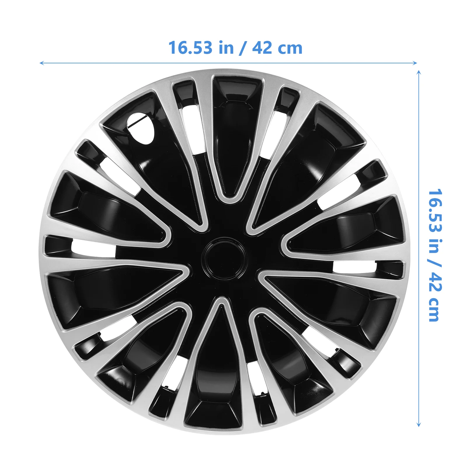 15 Inch Red Black Wheel Covers Car Wheel Case Wheel Skin Hub Caps Hub Car Wheel Wall Decor Car