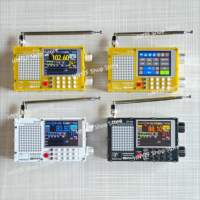 DP-666 TEF6686 Radio High Sensitivity Full Band FM AM LW MW SW Shortwave ESP32 RDS 2.8 inch IPS LCD