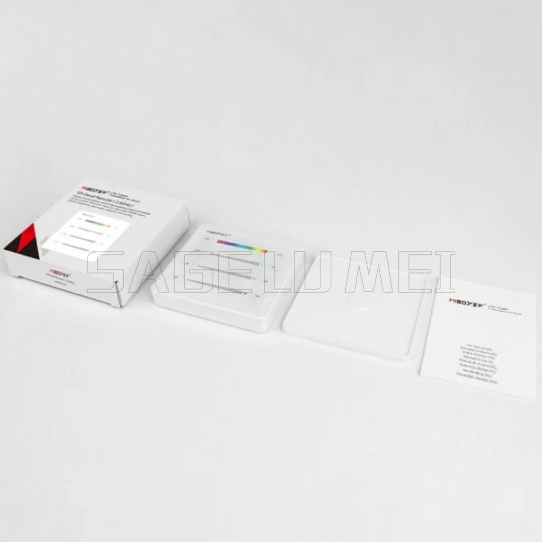 Miboxer SPIR3 3 in 1 ( Single color+RGB+RGBW ) SPI LED Controller B6 2.4G SPI Panel Remote for WS2811 WS2812 WS2815 LED strip