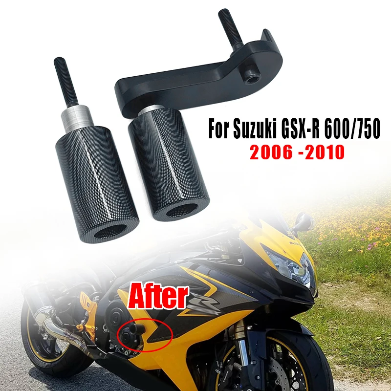 Motorcycle Frame Sliders Crash Falling Protection Fit for Suzuki GSXR600 GSXR750 GSX-R 750 GSXR 600 750 2006 2007 2008 2009 2010