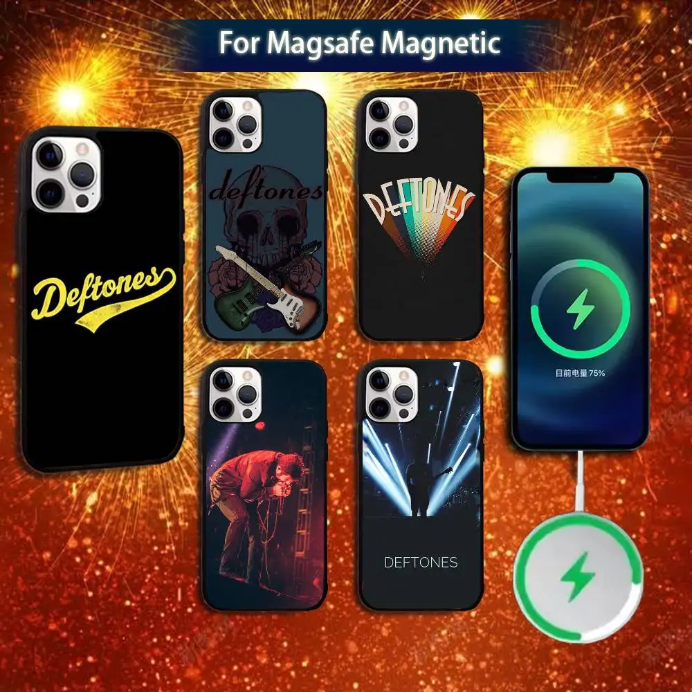 

Singer D-Deftones Phone Case For iPhone 16e,16,15,14,13,12,11,Plus,Pro,Max,Mini Magsafe Magnetic Wireless Charging