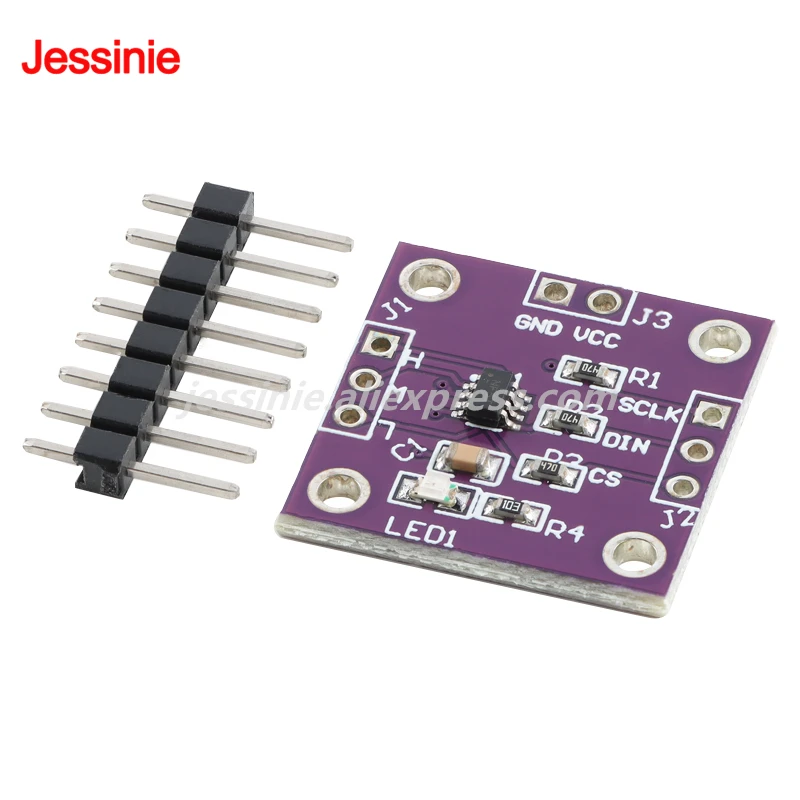 1-10PCS TPL0501 Digital Potentiometer Module 100K Adjustable SPI Bridge Balance Sensor Single Channel 256 Position Resolution