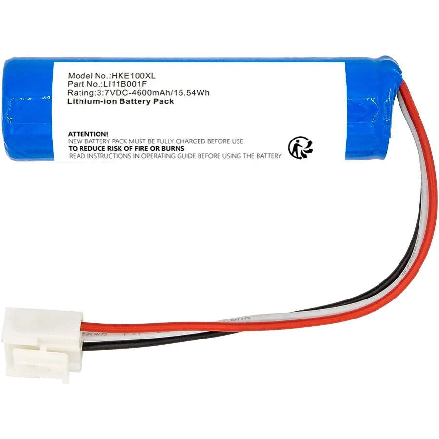 4600mAh Replacement Speaker Battery LI11B001F For Harman/Kardon Onyx studio 1 2，--Li-ion--3.70V