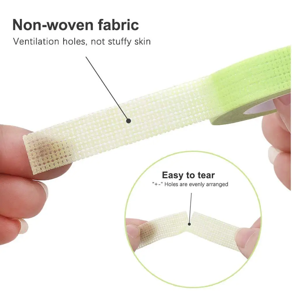 1 ม้วน 9M อายแชโดว์ Protector เทปทิ้งอายไลเนอร์เทปตาสติกเกอร์ False Eyelash EXTENSION Patch เครื่องมือแต่งหน้าสําหรับผู้หญิง