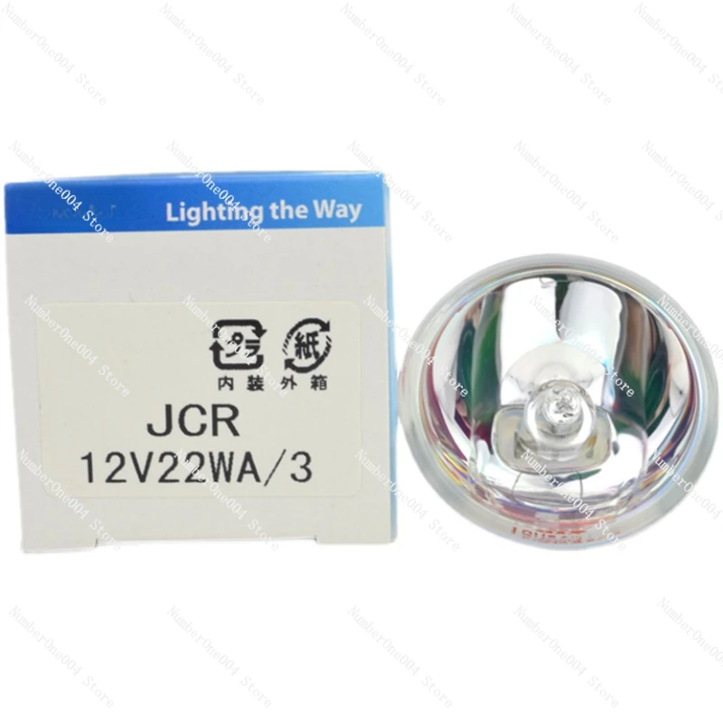 KLS JCR 12V22W A/3 halogen cup lamp, OLYMPUS microscope cold light source bulb SZ2-LGB