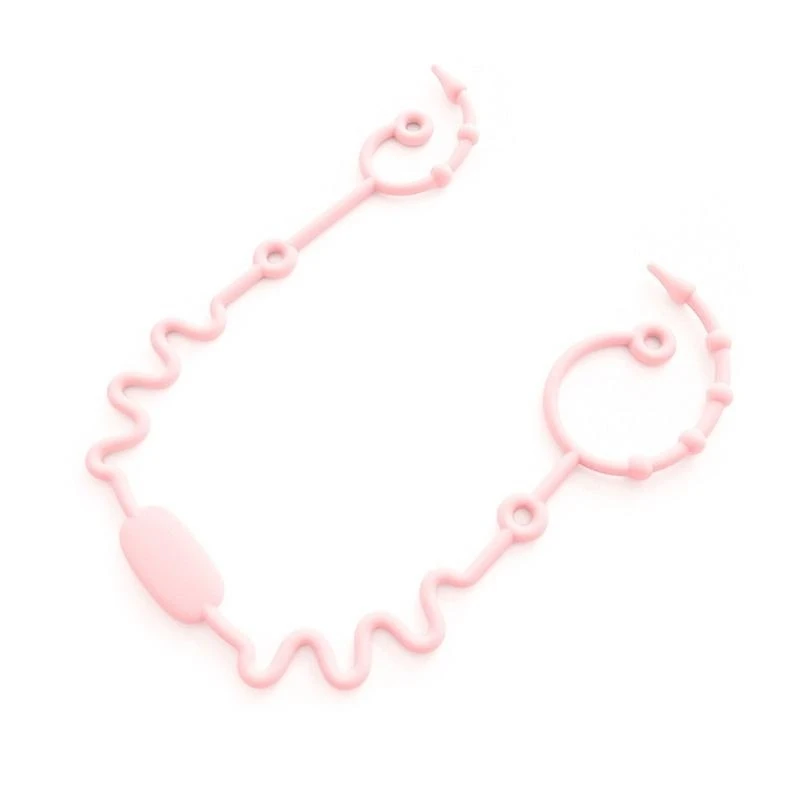 

J15U детский игрушечный поводок, силиконовый держатель для соски, обеспечивает безопасность игрушек и сосок для детей