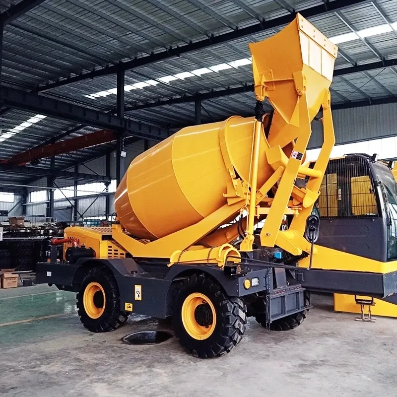 Multifunctional Self Loading Concrete Mixer Construction Industry Concrete Mixers Diesel Concrete Mixer Pump for Sale