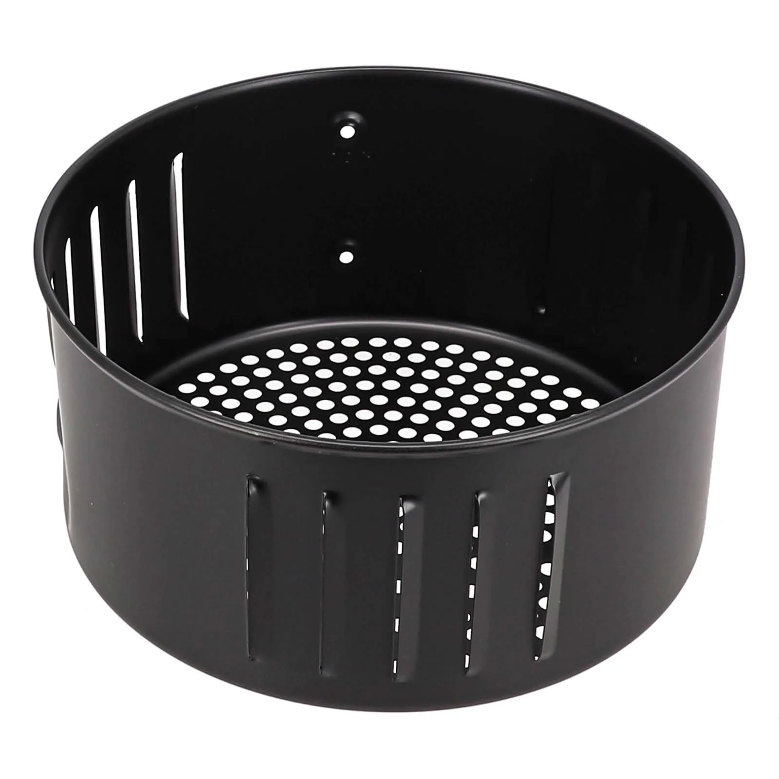 

Air Fryer Basket Air Fryer Basket Baking Tray Black Cast Iron Food-grade kitchen Products Strong Wear-resistant High Quality