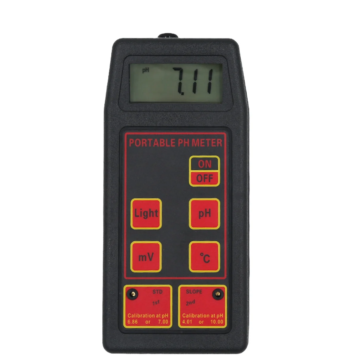 High Accuracy 3 in 1 Portable mV TemppH Meter Replaceable Electrodes Temperature Probe Calibration ORP PH Meter