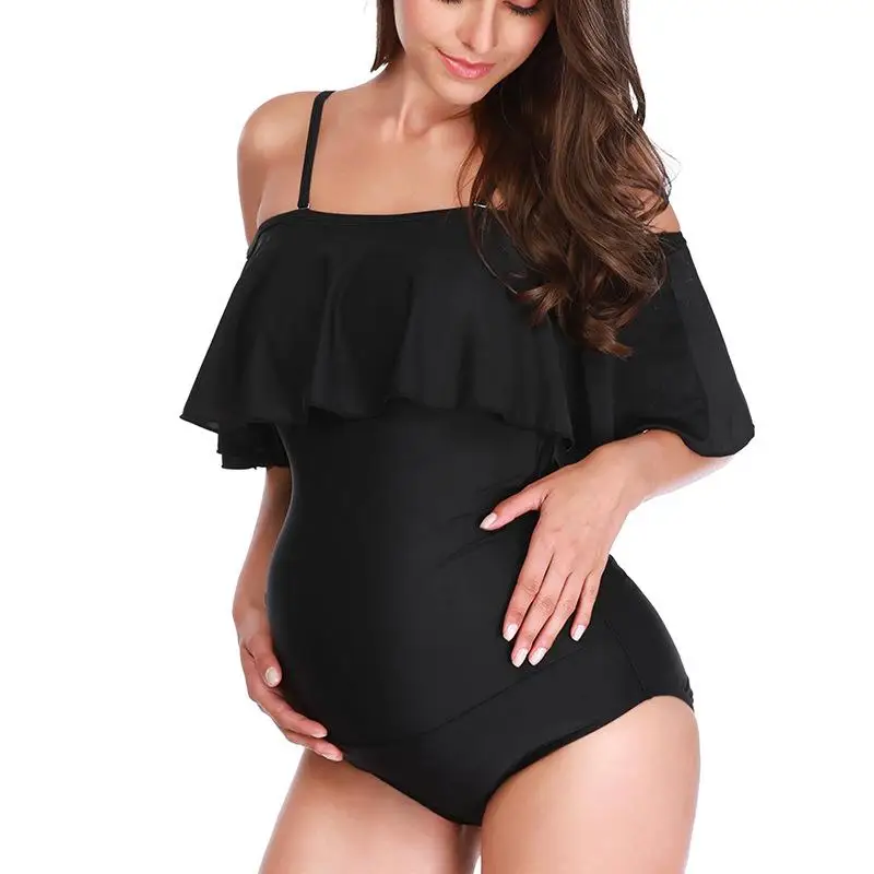 ملابس الأمومة ملابس السباحة الأمومة ملابس السباحة النساء زلات البيكينيات بحر بدلة الحوامل الحمل ملابس السباحة نيو