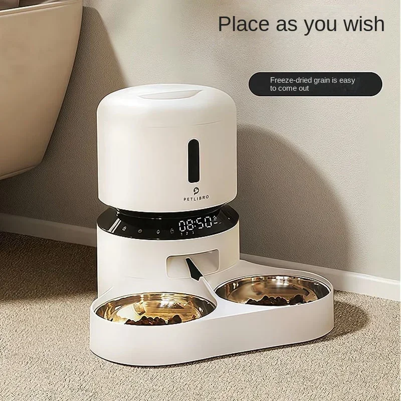 Automatic Pet Feeder Catsdogs Intelligent Wireless Food Feeder with Timed and Quantitative Measurement Small Animal Supplies