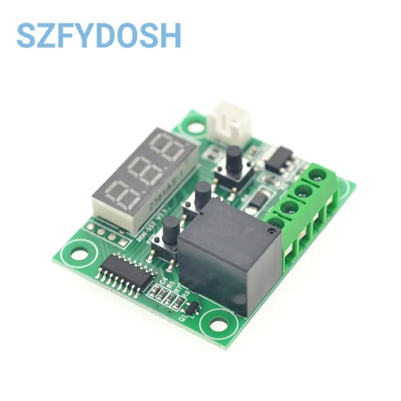 W1209 DC 12V Red/Blue heat cool temp thermostat temperature control switch temperature-controller XH-W1209