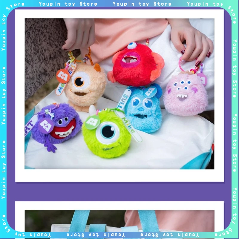 

Monsters University Blind Box Trendy Squeeze Toy for Stress Relief, Backpack Couple Doll Pendant, Toy Keychain Gift