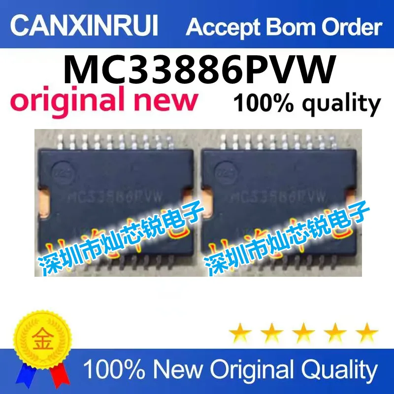 (5-100piezas)MC33886PVW HSOP-20 Genuine Original Car Computer Board Driver