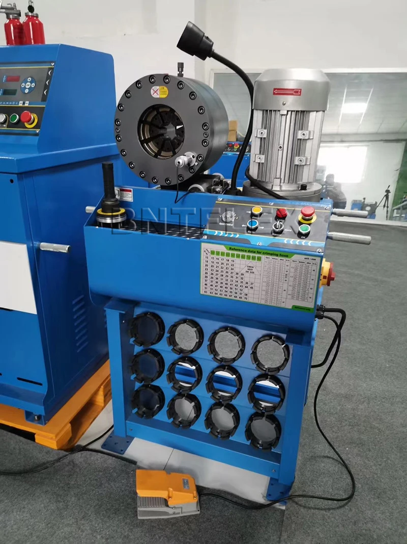 240 Volts Hydraulic System Swaging Machine for Steel Wire Rope Rubber Product Making Machinery