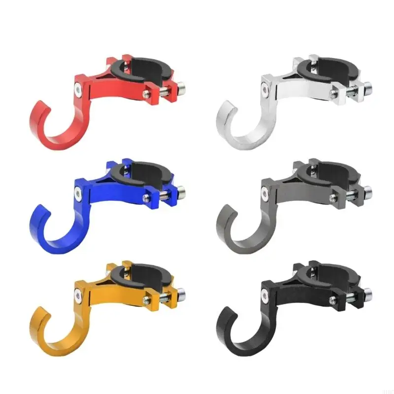 

31BC Upgrades Motorcycle Handlebar Hook Aluminum Bag Claw Electric Scooters Utility Hook Heavy Duty Hook for Electric Bikes