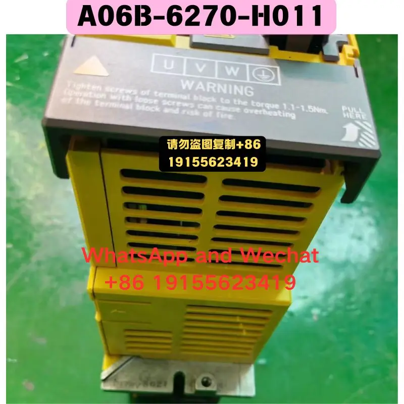 Used OEM disassembled parts A06B-6270-H011 Driver Functional test OK Quick delivery