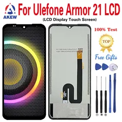 AKEW New For ULEFONE Armor 21 LCD Display Original Ulefone Armor21 Touch Screen Armor 21 Digitizer Assembly Replacement Parts