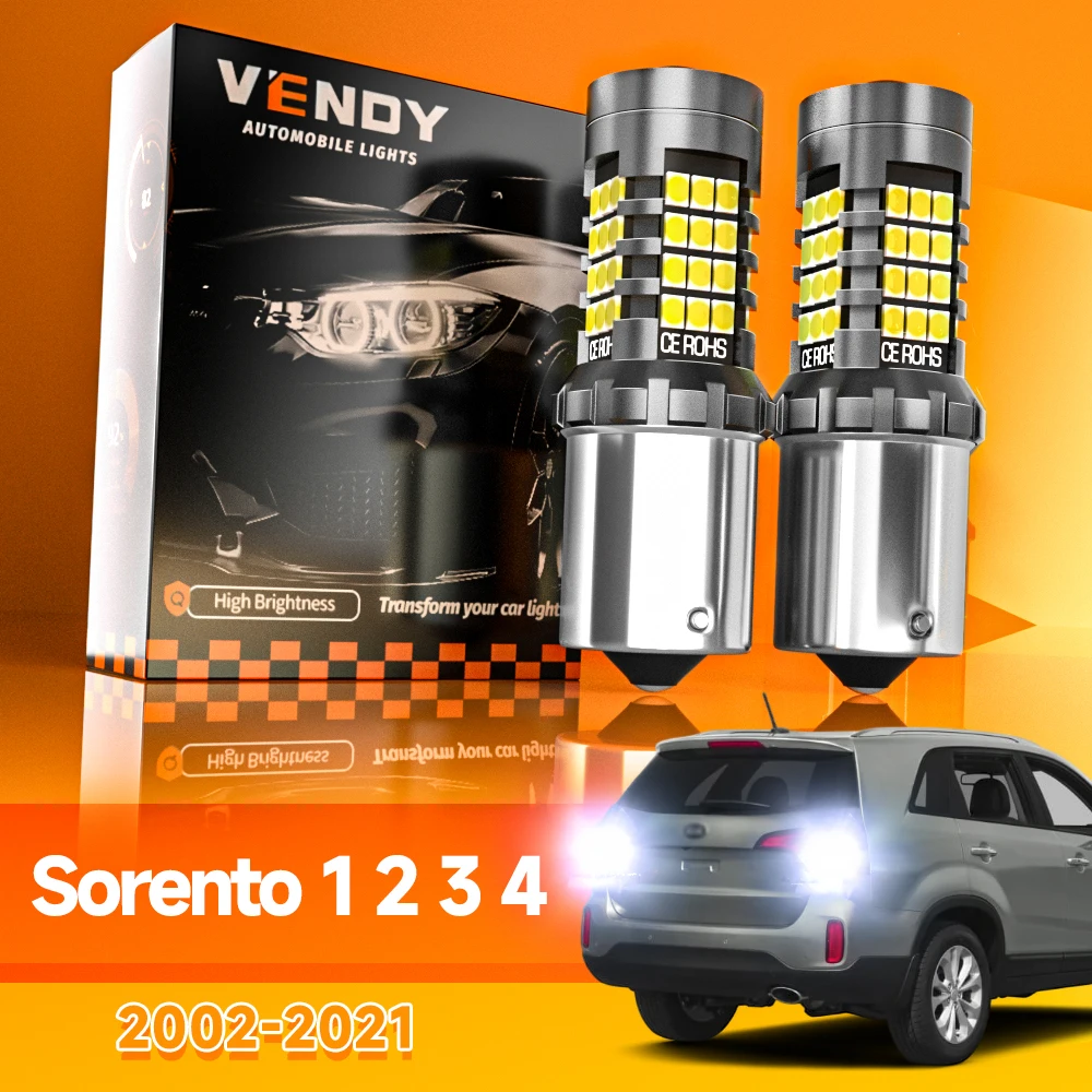 

2pcs For Kia Sorento 1 2 3 4 2002-2021 LED Reverse Light Backup Lamp 2009 2010 2011 2014 2015 2018 2019 2020 Canbus Accessories