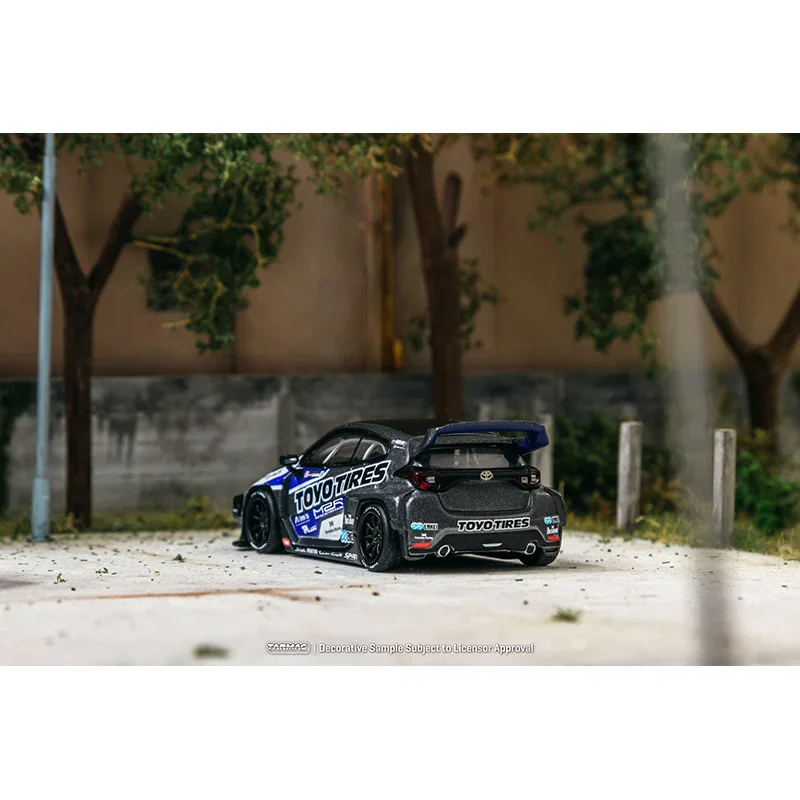 Tarmac Works 1/64 PANDEM TOYOTA GR YARIS TOYO pneumatici in lega giocattolo veicolo a motore Diecast modello in metallo regali