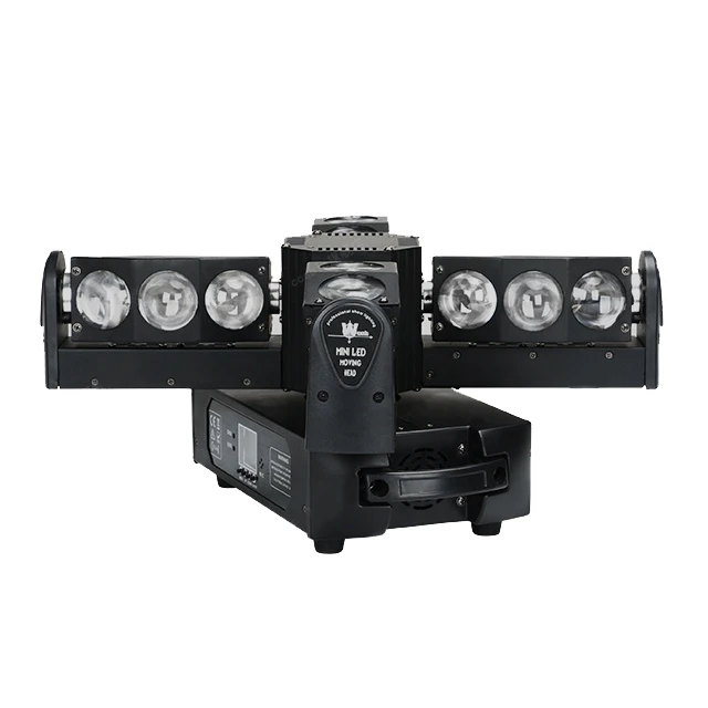 for New Design Pioneer Dj Equipment 12pcs*10w Rgbw 4in1 Led Sharpy Cross Beam Moving Head Stage Light