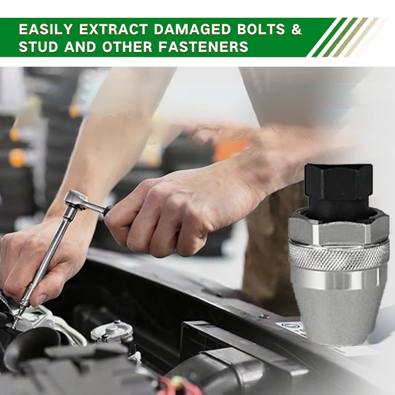 

[TL] 3/8-дюймовый сверхмощный экстрактор шпильки болта, инструмент для удаления поврежденной ржавчины, окрашенные отходы, ударный гайковерт с храповым механизмом, компактный
